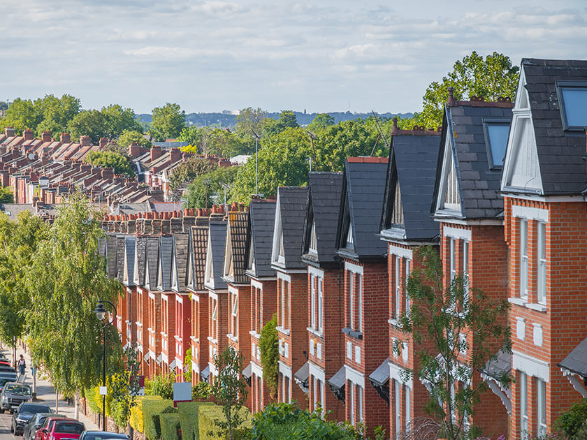 Row of houses